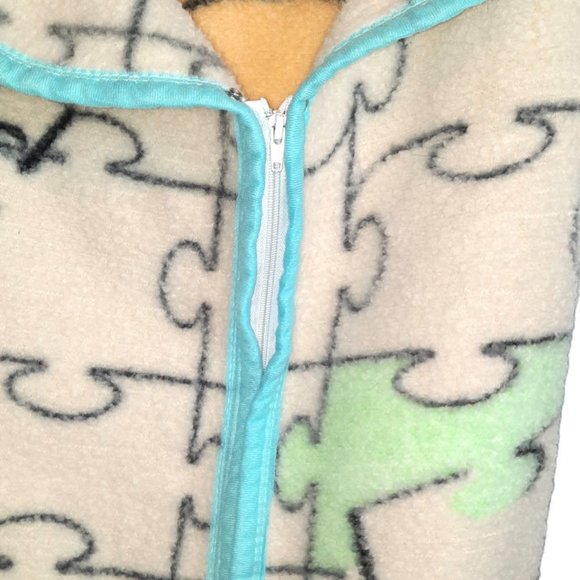 Vintage Colap Textil Winnie The Pooh Cuddle Wrap Snap & Zipper Blanket 30" X 38" - Picture 5 of 14